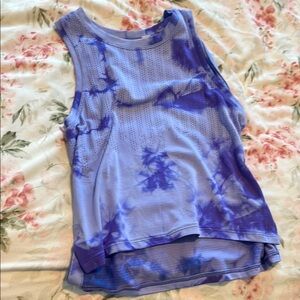 Purple Tie-Dye Women's Top